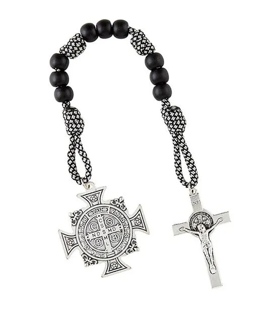 St. Benedict Chaplet Black/White