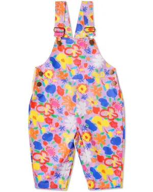 Summer Floral Baby Overalls