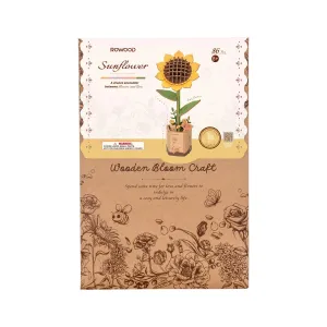 Sunflower Wooden Puzzle Craft Kit