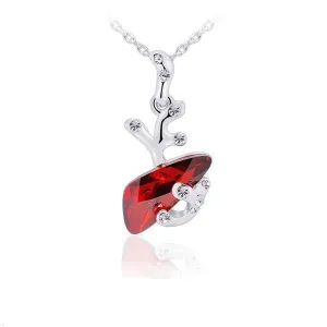 The ruby branch necklace