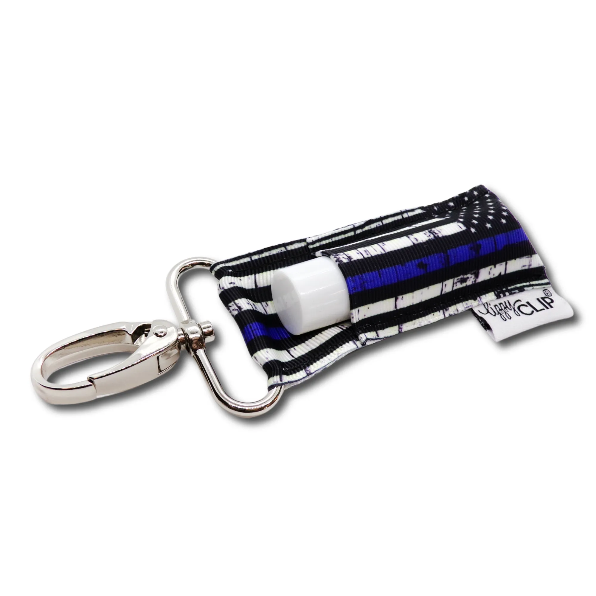 Thin Blue Line LippyClip® Lip Balm Holder for Chapstick