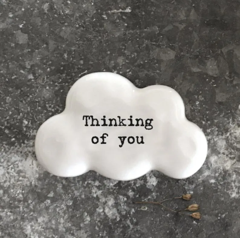 Thinking of You Cloud Token - Sentimental Gift