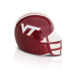 Virginia Tech Helmet Mini by Nora Fleming